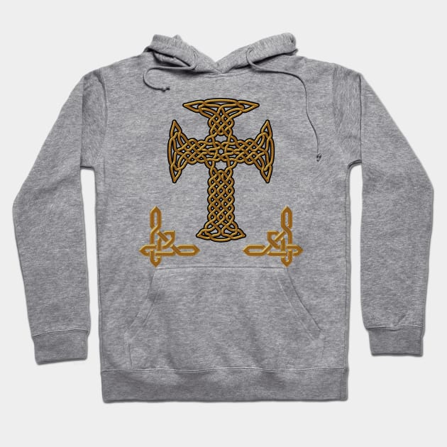 The celtic cross Hoodie by Nicky2342